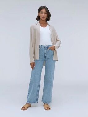 Everlane The Way-High® Sailor Jean in Salt Water
